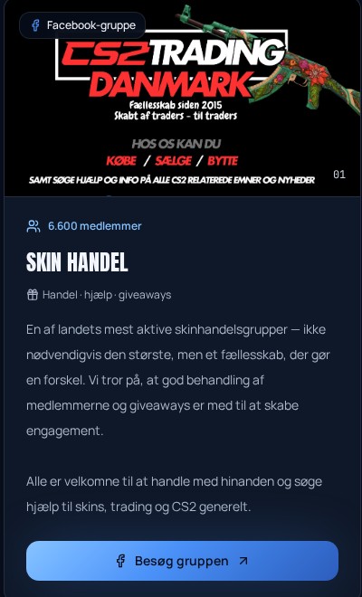 Handel er bedre med fællesskab